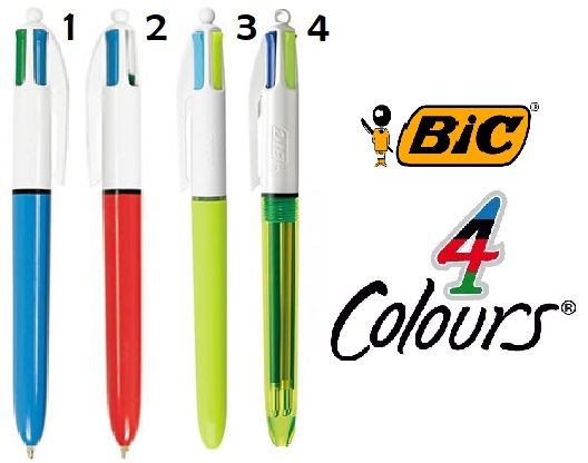 Bolígrafo Bic <br>4 colores